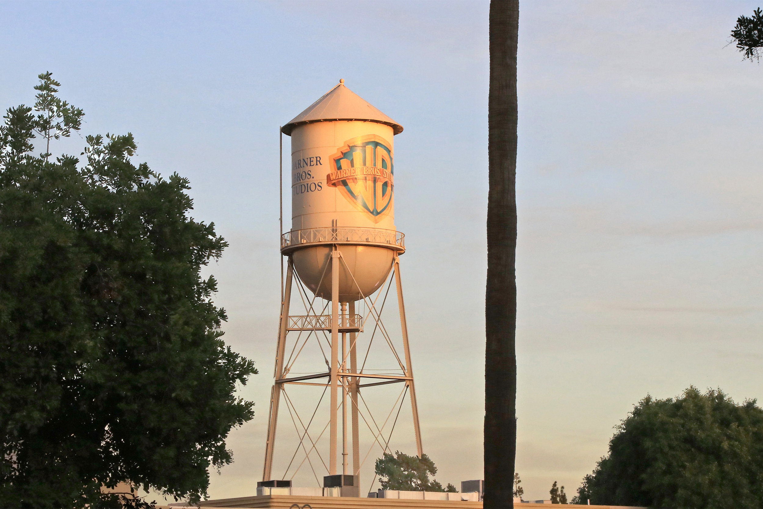 warner bros studio water tower